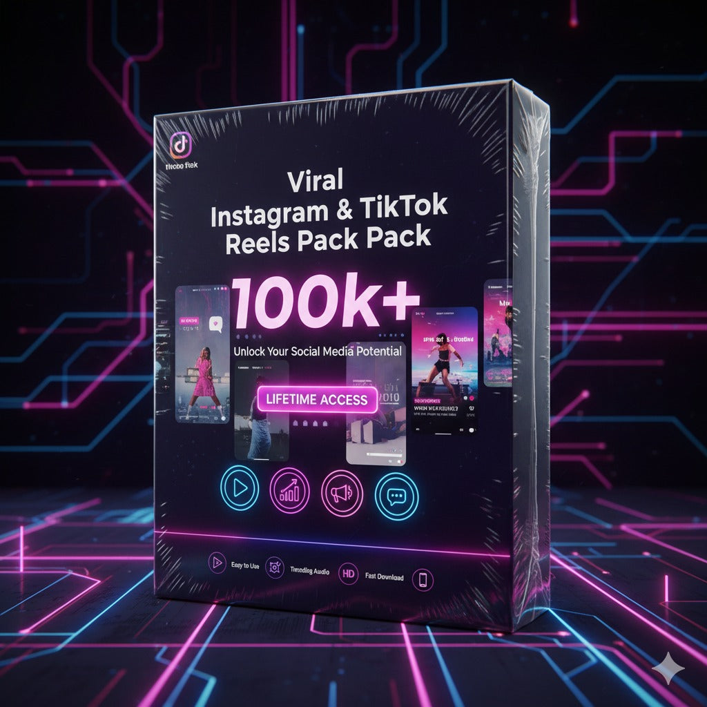Viral Instagram & TikTok Reels Pack 100K+